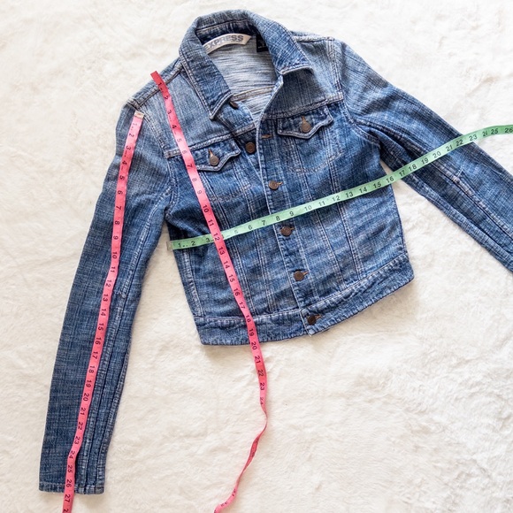 Denim Blue Women's Jacket Express - Picture 6 of 8
